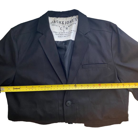 Jack & Jones Men's Blazer (Black) - Picture 5 of 13